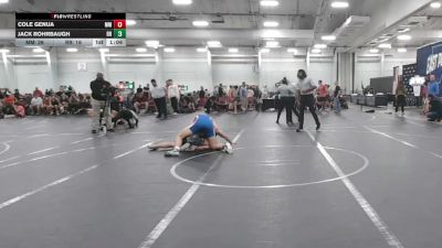 150 lbs Round 7 (10 Team) - Cole Genua, Maryland Mallets vs Jack Rohrbaugh, Rocket Rams