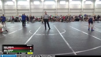 110 lbs Round 2 (10 Team) - NILE ABBUHL, Team 922 vs Ben Owens, 84 Athletes