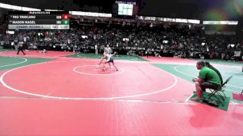 114 lbs Champ. Round 3 - Teo Triscaro, BOM2 vs Mason Nagel, DWC3