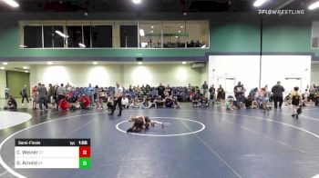 65 lbs Semifinal - Christopher Weiner, CT vs Gavin Arnold, DE