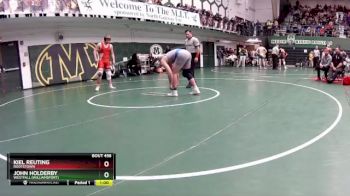 190 lbs Cons. Round 1 - John Holderby, Westfall (Williamsport) vs Kiel Reuting, Rootstown