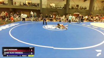 144 lbs Cons. Round 3 - Nico Yazzolino, OR vs Moses Elias Chesneau, WA