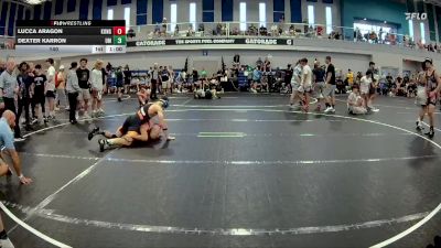 140 lbs Quarterfinals (8 Team) - Lucca Aragon, KONG MS vs Dexter Karron, Misfits United