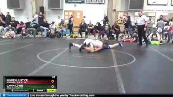 160 lbs Finals (2 Team) - Gavin Lewis, AACo Allstars vs Jayden Justice, Warhawks Black