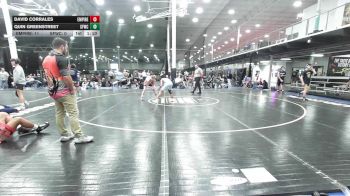 115 lbs Quarterfinal - David Corrales, Empire Wrestling Academy Black - HSC vs Quin Greenstreet, Sly Fox Gray WC - HSC
