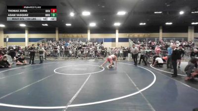 144 lbs 3rd Place - Thomas Zubia, SoCal Hammers vs Adam Vasquez, Rough House