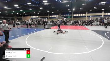 78 lbs Quarterfinal - Joshua Garcia, Savage House WC vs Eric Nunez, Pounders WC