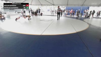 59 lbs Round 1 - Nicholas Gutierrez, Sting Wrestling Club vs Declan Espinosa, Rough House Wrestling Club