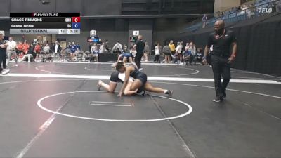 180 lbs Quarterfinal - Lamia Benn, Doane vs Grace Timmons, Central Methodist University