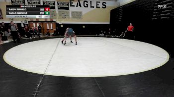 175 lbs 5th Place - Ralph Franco, Shelton vs Paolo Moreno, Bridgeport Co-op