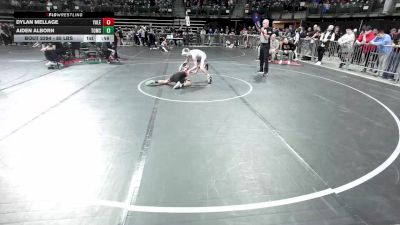 85 lbs Consi Of 8 #1 - Dylan Mellage, Yale Street vs Aiden Alborn, Toms River