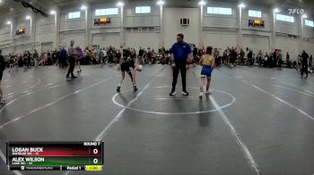 72 lbs Round 7 (10 Team) - Alex Wilson, Lake WC vs Logan Buck, Rambler WC