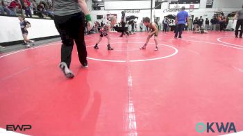 52 lbs Quarterfinal - Damion McGehee, Team Tulsa Wrestling Club vs Maverick Schadegg, Skiatook Youth Wrestling