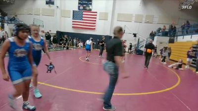 110-115 lbs Round 2 - Hadley Henton, Lovell Middle School vs Rilee Rohrer, Powell Middle School