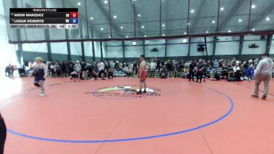 Junior Boys FS - 285 lbs Cons. Round 2 - Aiden Marquez, OR vs Logan Roberts, WA