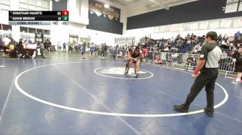 157 lbs Cons. Round 7 - Jonathan Ugarte, Hesperia vs Gavin Meraw, Aliso Niguel