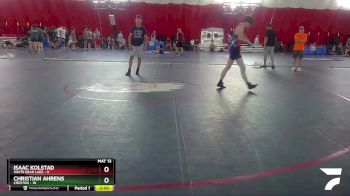 126 lbs Round 1 (16 Team) - Isaac Kolstad, White Bear Lake vs Christian Ahrens, Creston