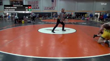 157 lbs Quarterfinal - Kage Hoover, Cedar Rapids Kennedy vs Logan Backes, Cedar Falls