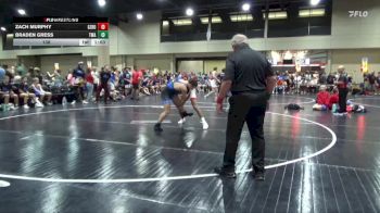 138 lbs Round 1 (6 Team) - Zach Murphy, Ground Zero WC vs Braden Gress, Trojan WA