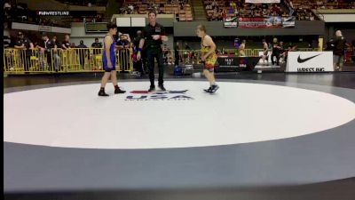 Cons. Round 1 - Ryan Munson, LAWC vs Rambo Jacuinde, Ceres Pups Wrestling Club
