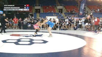 190 lbs Cons. Rd Of 32 - Evie Parmelee, Ohio vs Madison Beauregard, Massachusetts