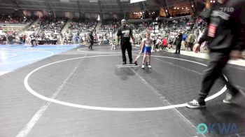 49 lbs Round Of 32 - Gauge Huffman, Vinita Kids Wrestling vs Troy Petry, Standfast