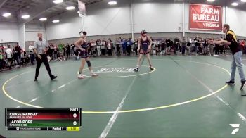 94 lbs Quarterfinal - Jacob Pope, Machine Shed vs Chase Ramsay, Fauquier Falcons