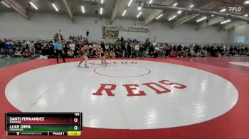 165 lbs Quarterfinal - Luke Diehl, Coronado vs Santi Fernandez, Windsor