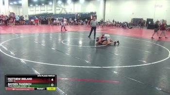 120 lbs Finals (8 Team) - Matthew Ireland, AAWA vs Bayden Fandrich, Team Montana Sidney