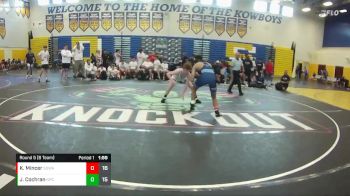 144 lbs Round 5 (8 Team) - Kingsley Mincer, SOWA /HWC vs Jacob Cochran, Naperville Central