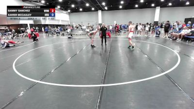 132 lbs Sammy Sanchez, Team Wyoming White vs Xavier Mccauley, Arkansas
