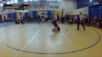 120 lbs Cons. Round 7 - Jose Callava, Gladiator Wrestling vs Jackson Stouffer, Brandon