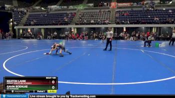 55 lbs Cons. Semi - Gavin Boehlke, No Nonsense vs Keaton Lanik, Summit Wrestling Academy