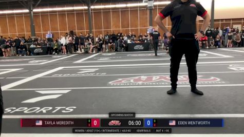 Tayla Meredith vs Eden Wentworth 2026 ADCC Portland Open