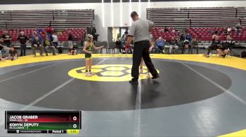 55 lbs Placement Matches (8 Team) - Jacob Graber, POWA (CO) vs Kohyn Deputy, PA Alliance