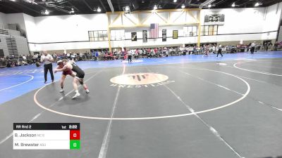 125E lbs Rr Rnd 2 - Baglio Jackson, NC State vs Max Brewster, Asu