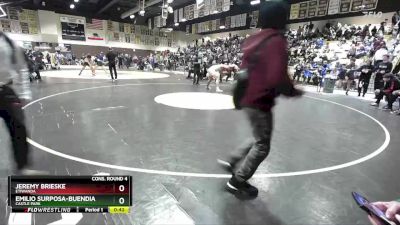 175 lbs Cons. Round 4 - Jeremy Brieske, Etiwanda vs Emilio Surposa-Buendia, Castle Park