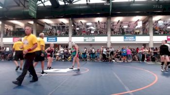 108-115 lbs Quarterfinal - Mialee Copeland, Purler Wrestling Academy vs Maggie Lewellen, Northwest