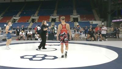 120 lbs Cons. Semis - Kaleb Blackner, Utah vs Brendon Oehme, South Dakota