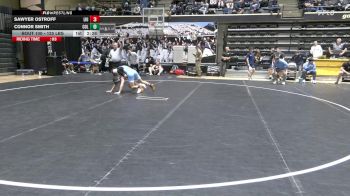 125 lbs Consi Of 8 #2 - Sawyer Ostroff, Long Island University vs Connor Smith, Columbia