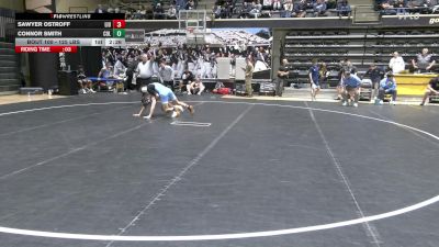 125 lbs Consi Of 8 #2 - Sawyer Ostroff, Long Island University vs Connor Smith, Columbia