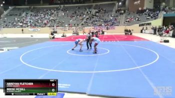 157 lbs Cons. Semi - Reese McGill, Oldham County vs Abreyan Fletcher, Union County