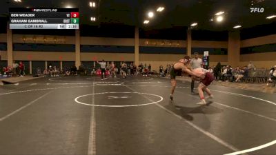 174 lbs C Of 16 #2 - Ben Weader, Virginia Tech vs Graham Gambrall, Oregon State
