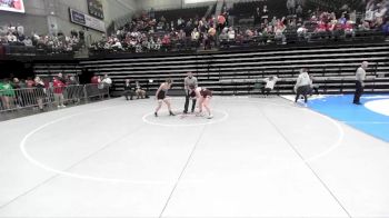 110 lbs 5th Place Match - Kaylee Young, Maple Mountain vs Marabelle Brown, Wasatch