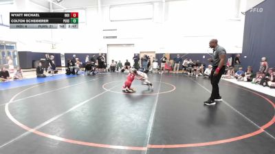 62 lbs Final - Wyatt Michael, Indiana Outlaws - YTH vs Colton Scheiderer, Pursuit - YTH