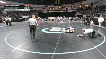 5A 113 lbs Quarterfinal - Mohammad Farah, Rio Rancho vs Devin Delegarito, Farmington