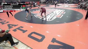 149 lbs Quarterfinal - Ryan Hinger, Elmhurst University vs Taylor Smith, Roanoke