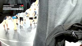 157 lbs Round 1 (4 Team) - Jonathan Moreno, Gladiator Alliance vs Peter Simkins, Beebe Trained Blue