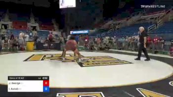 138 lbs Consi Of 16 #2 - Julian George, New Jersey vs Ismael Ayoub, Ohio