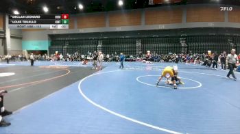 113 lbs Cons. Semi - Louie Trujillo, Central vs Declan Leonard, Del Oro